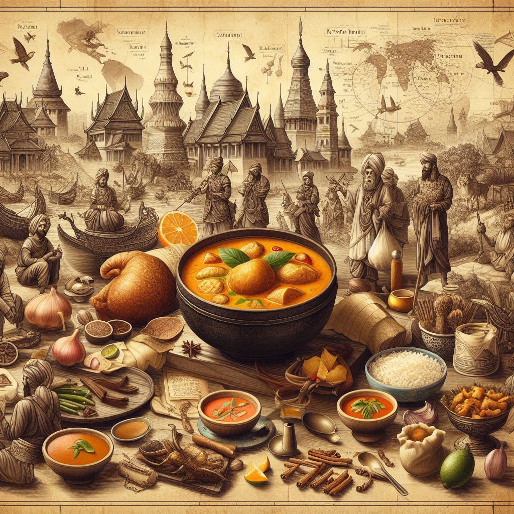 history of massaman curry
